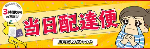 当日配達便 東京都23区内のみ